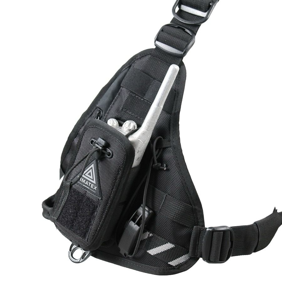 Porte-radio HOLSTER 2 full black DIMATEX