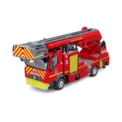 Véhicule miniature sapeurs-pompiers RENAULT D16 EPC RIFFAUD 1/50 BBURAGO