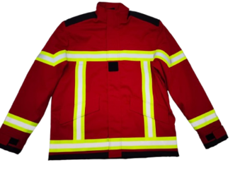 Veste de manœuvre JSP - jeunes sapeurs-pompiers - rouge BG-SAFETY