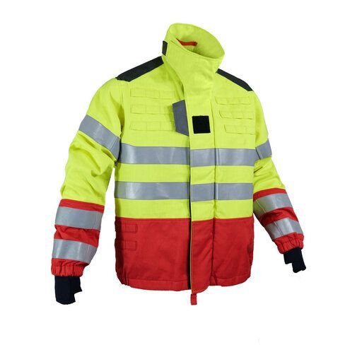 Veste de secours technique sapeurs-pompiers - coque interne - coloris rouge et jaune fluo PAUL BOYE