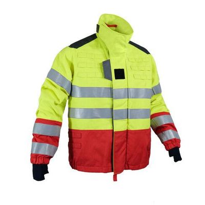Veste de secours technique sapeurs-pompiers - coque interne - coloris rouge et jaune fluo PAUL BOYE