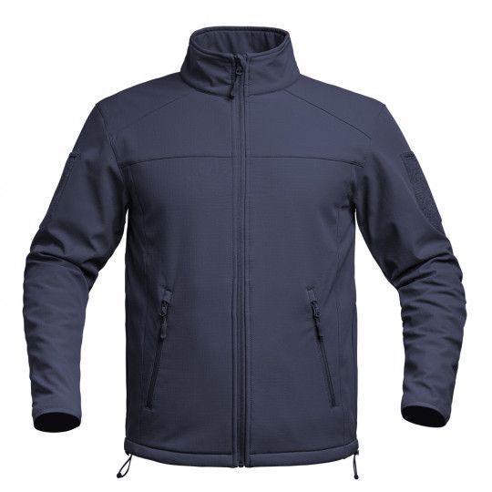 Veste Softshell Fighter bleu marine A10 équipement Veste Softshell Fighter bleu marine A10 équipement