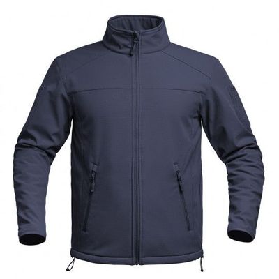 Veste Softshell Fighter bleu marine A10 équipement