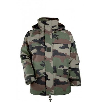 Veste tous temps avec gilet amovible intégré camo Cityguard