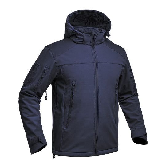 Veste V2 Softshell Fighter bleu marine A10 EQUIPMENT