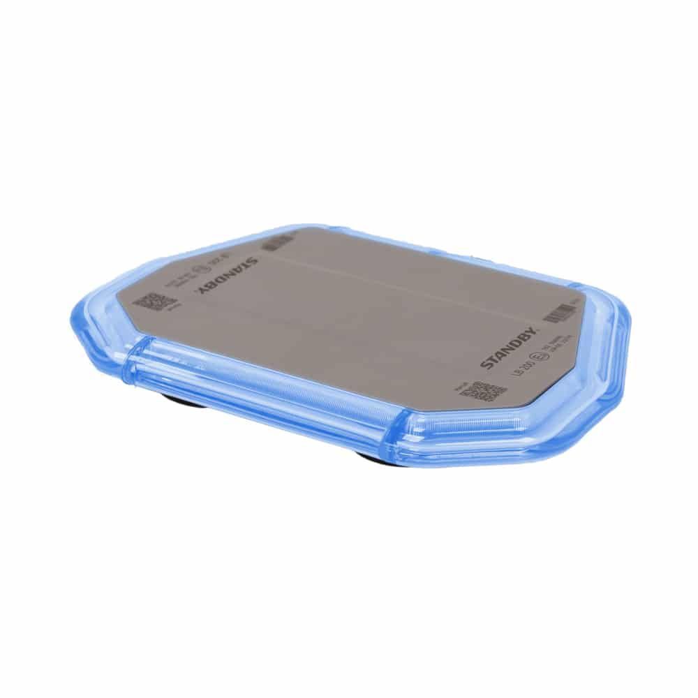 Rampe gyrophare ORTUS LB200 bleue fixation magnétique avec prise allume cigare 300mm STANDBY MERCURA