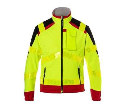 Veste softshell haute visibilité jaune KÜBLER