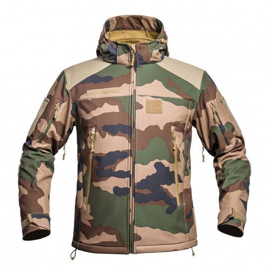 Veste V2 softshell Fighter camo fr/ce A10 équipement