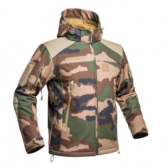 Veste V2 softshell Fighter camo fr/ce A10 EQUIPMENT