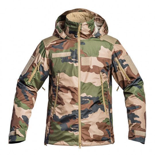 Parka Hardshell Fighter camo fr/ce A10 équipement
