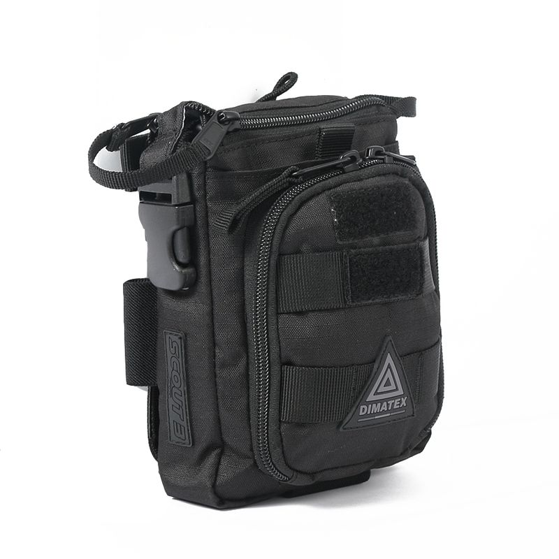 Poche 1er Secours SCOUT 3 full black DIMATEX