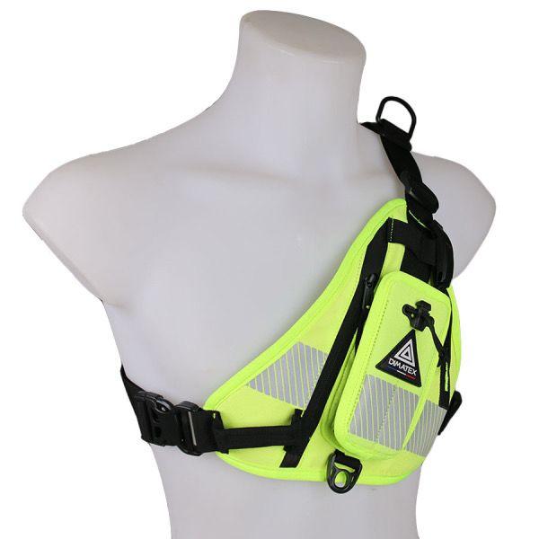 Porte-radio HOLSTER 2 JAUNE FLUO DIMATEX