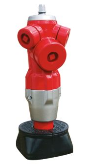 Poteau d'incendie long renversable - partie enterrée 1.25 mètre POK