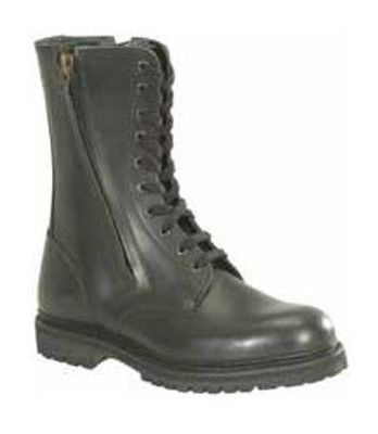 Rangers double zip JSP jeunes sapeurs-pompiers cuir non coquée ESPER