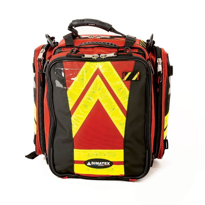 Sac de secours / urgence et d'intervention TONIC rouge DIMATEX