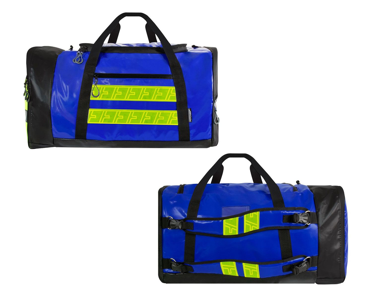 Sac paquetage de transport extensible 126 / 144L bleu AEROcase® – WEARbag HUM
