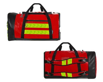 Sac paquetage de transport extensible 126 / 144L rouge AEROcase® – WEARbag HUM