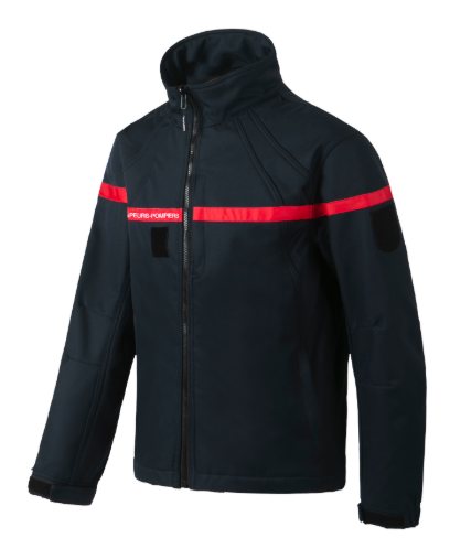 Softshell jeunes sapeurs-pompiers JSP LOLA 4 CODUPAL