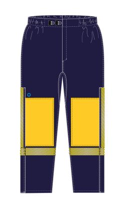 Surpantalon d'intervention textile - feux d’espaces naturels sapeurs-pompiers SIOEN