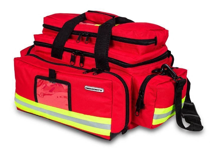 Sac de secours / urgence et d'intervention GRANDE CAPACITE rouge ELITE BAGS
