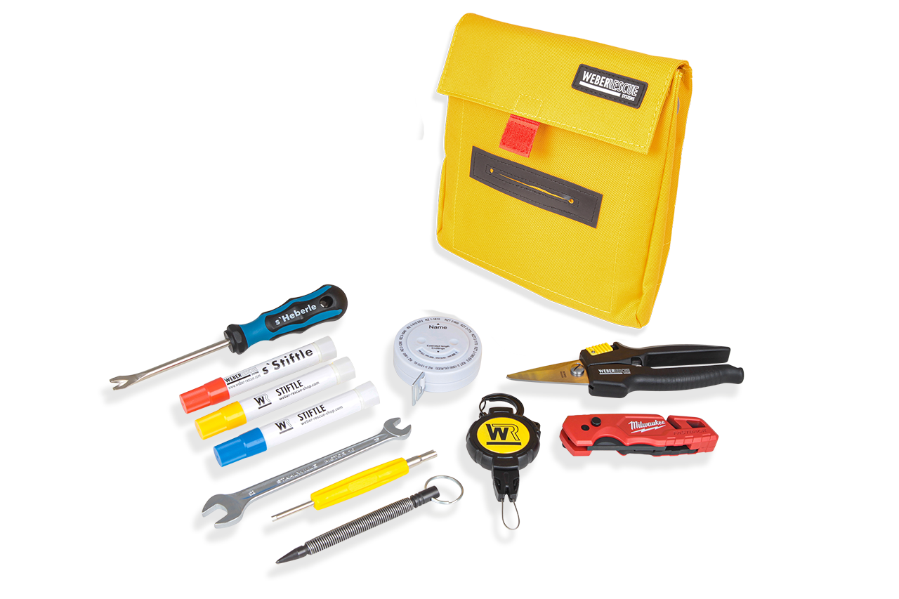 Sacoche PREMIUM secours routiers WEBER RESCUE