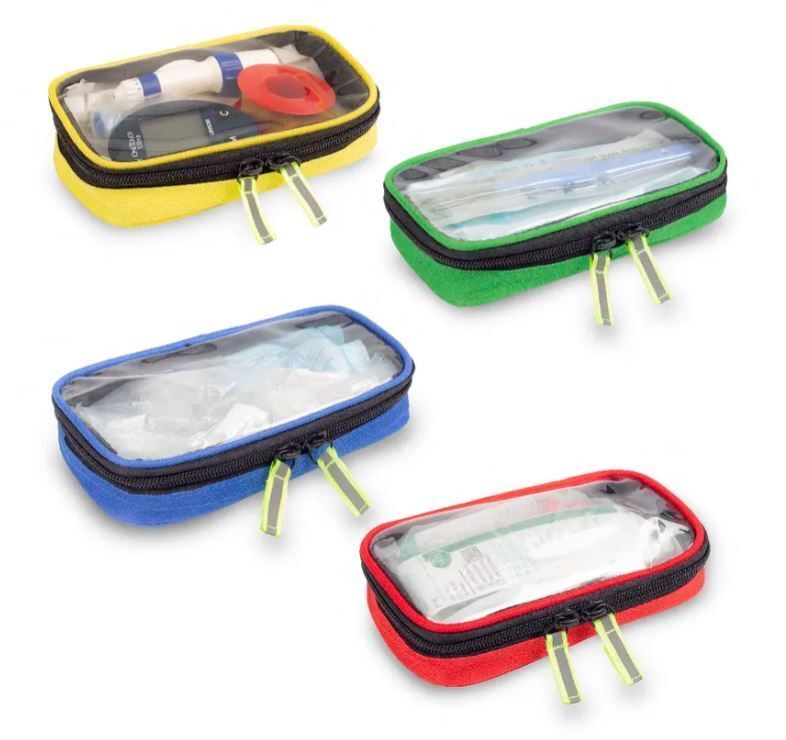 Set de 4 pochettes / trousses 16 x 3.5 x 9 cm pour sac de secours et d'intervention ELITE BAGS