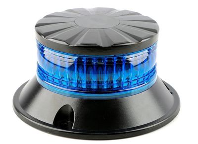 Gyrophare LED Simple étage 65mm bleu
