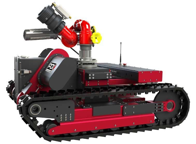 Lance monitor incendie / sapeurs-pompiers robotisée JUPITER POK