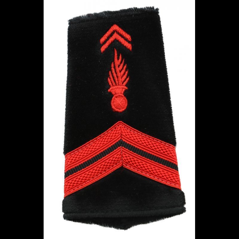 Paire fourreaux caporal sapeurs-pompiers