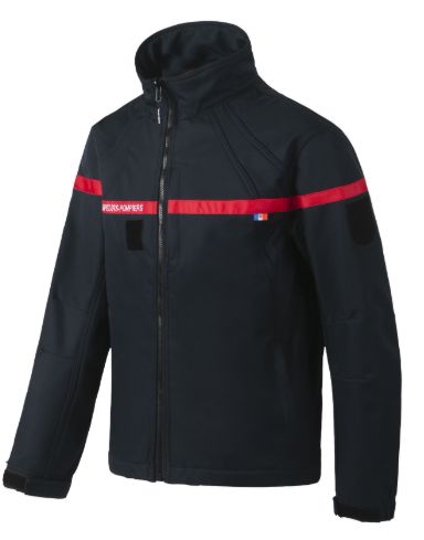 Softshell sapeurs-pompiers LOLA 4/RT label sécurité civile CODUPAL