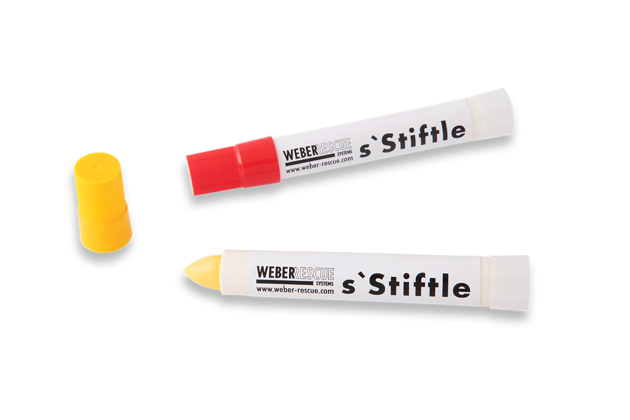 Stylo de marquage pour le marquage des points de coupe secours routiers WEBER RESCUE