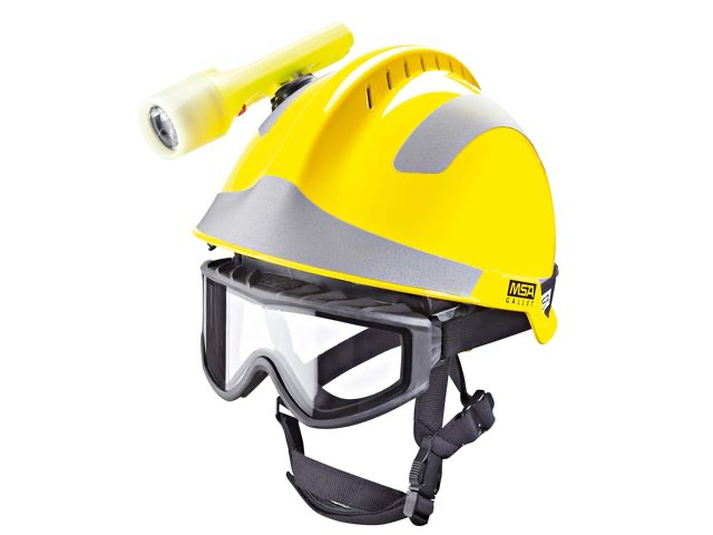 Support de lampe pour casque F2 XTREM sapeurs-pompiers MSA
