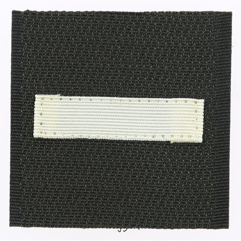 Grade / galon sous lieutenant gendarme velcro
