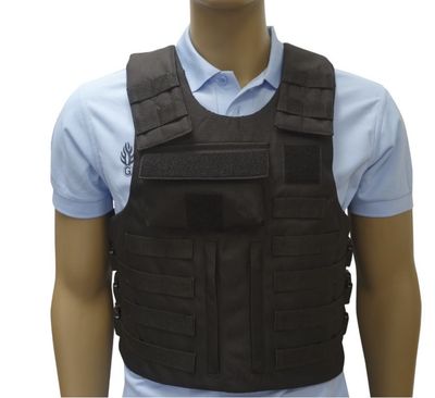 Housse gilet pare-balles amélioré pour plaques balistiques DCA