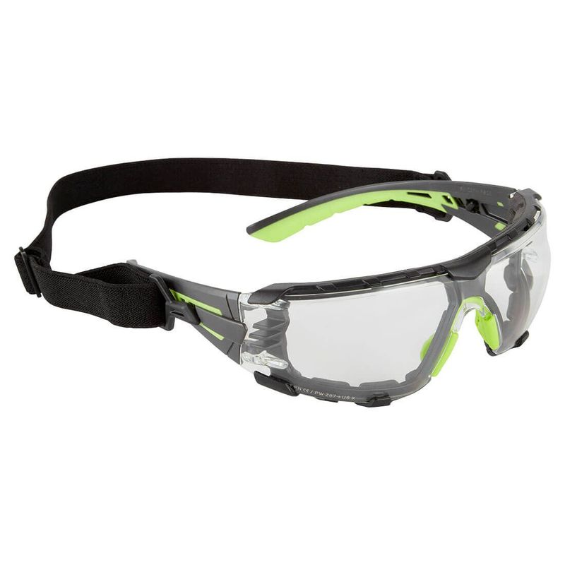 Lunettes de sécurité sangle Tech Look Lite KN incolore Portwest