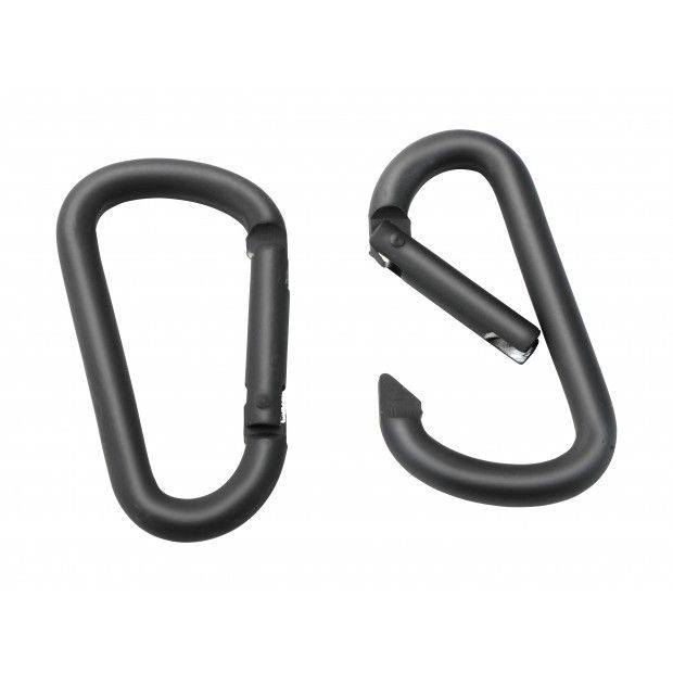 Mousqueton aluminium noir CITYGUARD