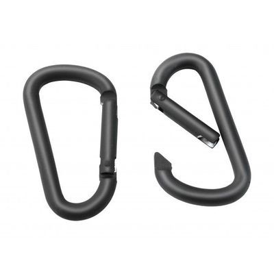 Mousqueton aluminium noir CITYGUARD