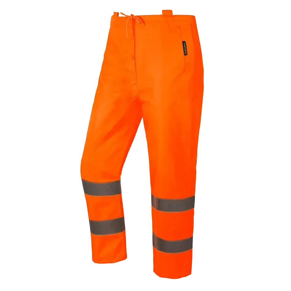 Pantalon de pluie haute visibilité MAEVA P orange CODUPAL