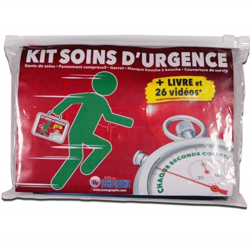 Kit de soins d'urgence premiers secours PSC1 / SST