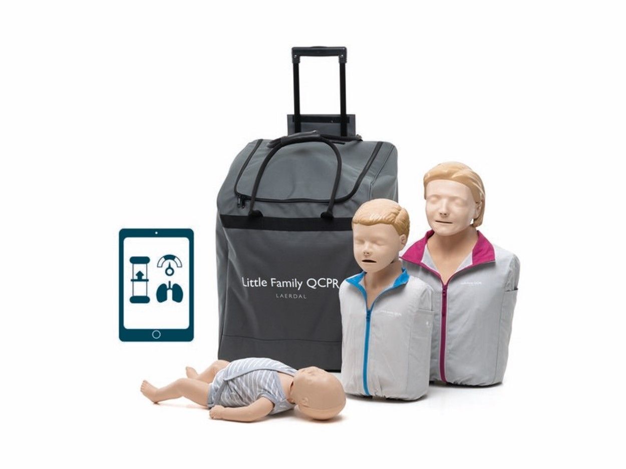 Mannequins de formation secourisme Little Family QCPR LAERDAL