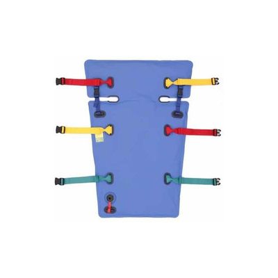 Matelas à dépression pédiatrique 10G, à billes compartimentées, 100x70/50 cm B/B