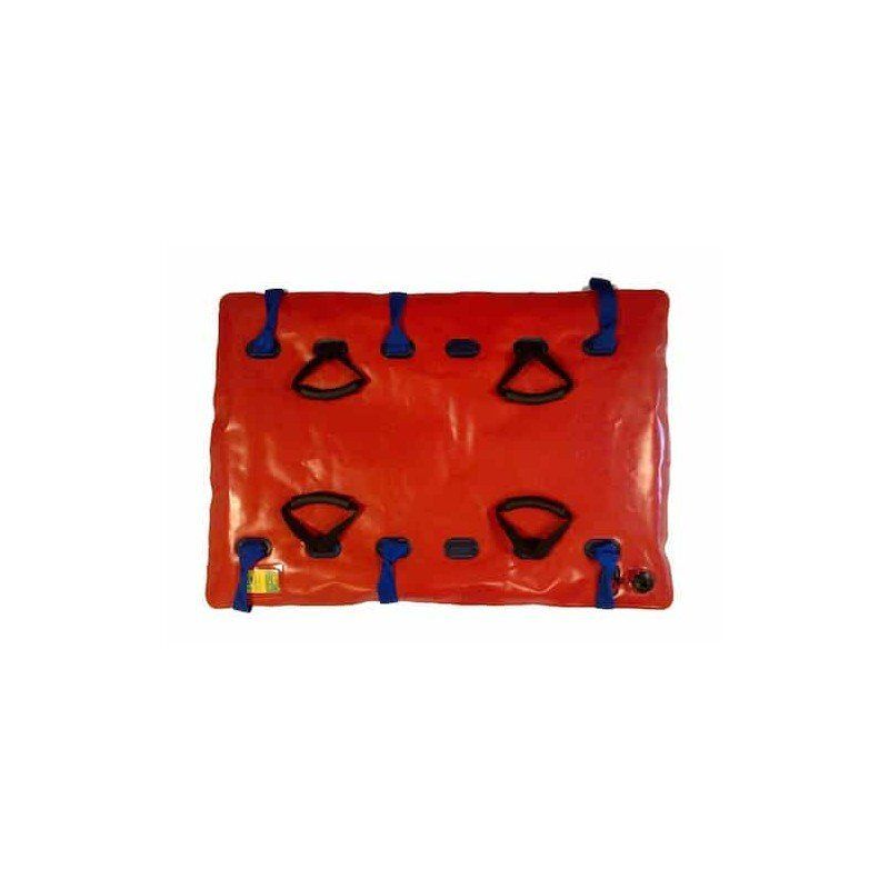 Matelas à dépression pédiatrique, à billes compartimentées, 100 x 70 cm R/B