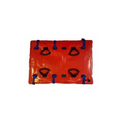 Matelas à dépression pédiatrique, à billes compartimentées, 100 x 70 cm R/B