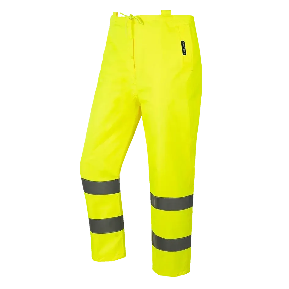 Pantalon de pluie haute visibilité MAEVA P jaune CODUPAL
