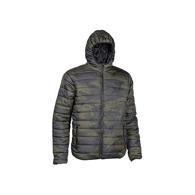 Doudoune à capuche camo kaki trek Cityguard