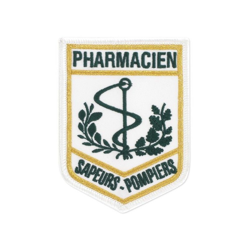 Écusson pharmacien sapeurs-pompiers