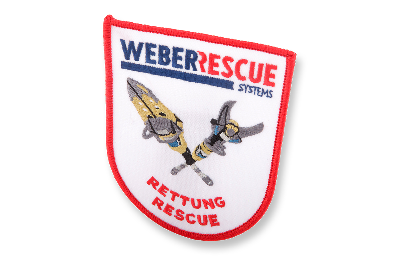 Ecusson secours routier pour collectionneur WEBER RESCUE