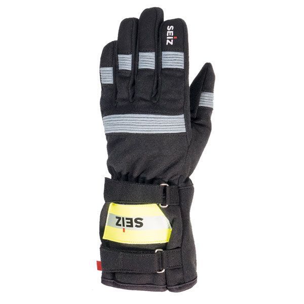 Gants de manœuvre cuir / textile jeunes sapeurs-pompiers JSP SEIZ - design gants d'attaque Gants de manœuvre cuir / textile jeunes sapeurs-pompiers JSP SEIZ - design gants d'attaque