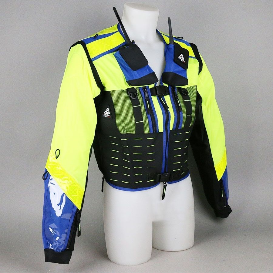 Gilet d’intervention Fury bleu manches amovibles DIMATEX