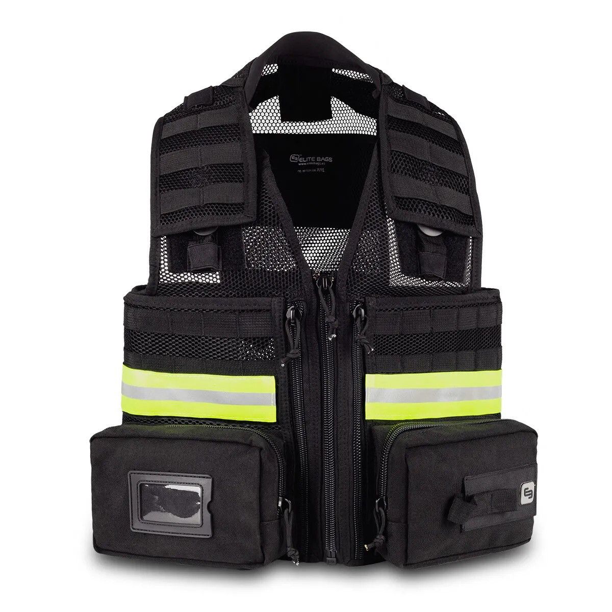 Gilet d’intervention multi poches E-VEST’S noir ELITE BAGS